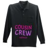 Long Sleeve Silk Touch Polo with Pocket Thumbnail