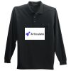 Long Sleeve Silk Touch Polo with Pocket Thumbnail
