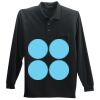 Long Sleeve Silk Touch Polo with Pocket Thumbnail