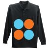 Long Sleeve Silk Touch Polo with Pocket Thumbnail