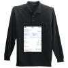 Long Sleeve Silk Touch Polo with Pocket Thumbnail