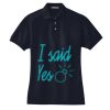 Women's Heavyweight Cotton Pique Polo Thumbnail