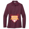 Women's Silk Touch Long Sleeve Polo Thumbnail
