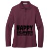 Women's Silk Touch Long Sleeve Polo Thumbnail