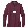 Women's Silk Touch Long Sleeve Polo Thumbnail