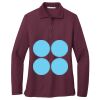 Women's Silk Touch Long Sleeve Polo Thumbnail