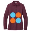 Women's Silk Touch Long Sleeve Polo Thumbnail