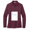 Women's Silk Touch Long Sleeve Polo Thumbnail