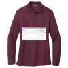 Women's Silk Touch Long Sleeve Polo Thumbnail